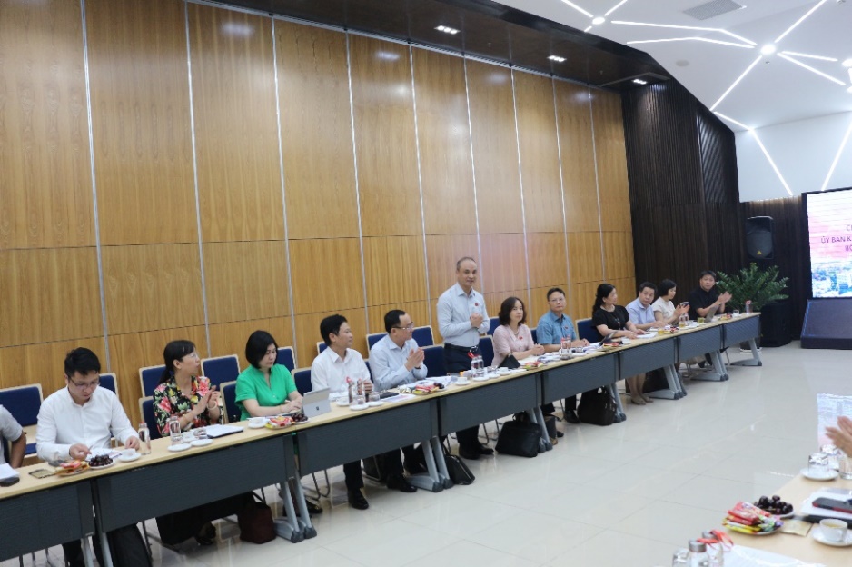 Thành phần đoàn khảo sát Ủy ban Khoa học Công nghệ và Môi trường - Bộ Thông tin và Truyền thông