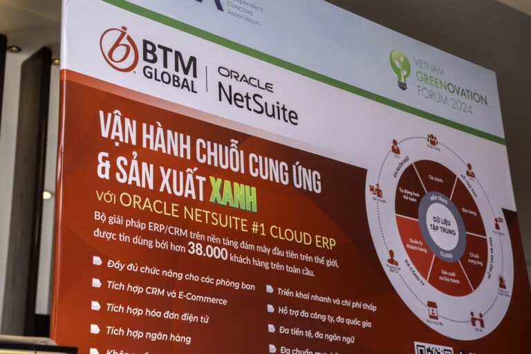 BTM Global Vietnam participates in Greenovation Forum 2024
