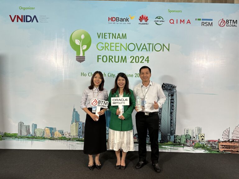 BTM Global Vietnam participates in Greenovation Forum 2024