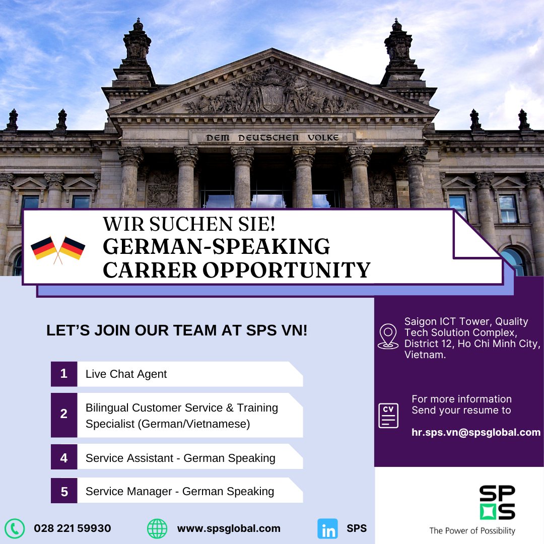 Job opportunities at SPS