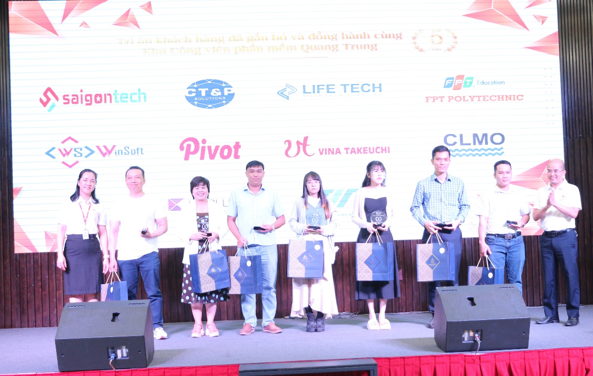 Enterprises partnering with QTSC for 05 years