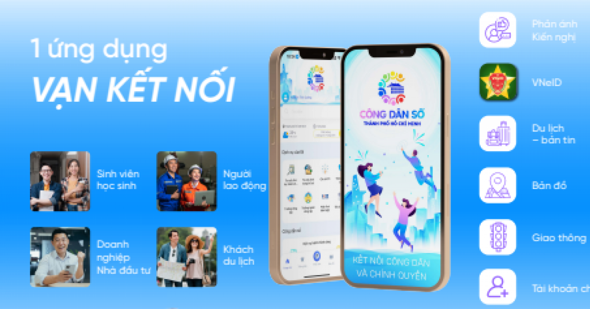 Ho Chi Minh City launched Digital Citizen Application | QTSC