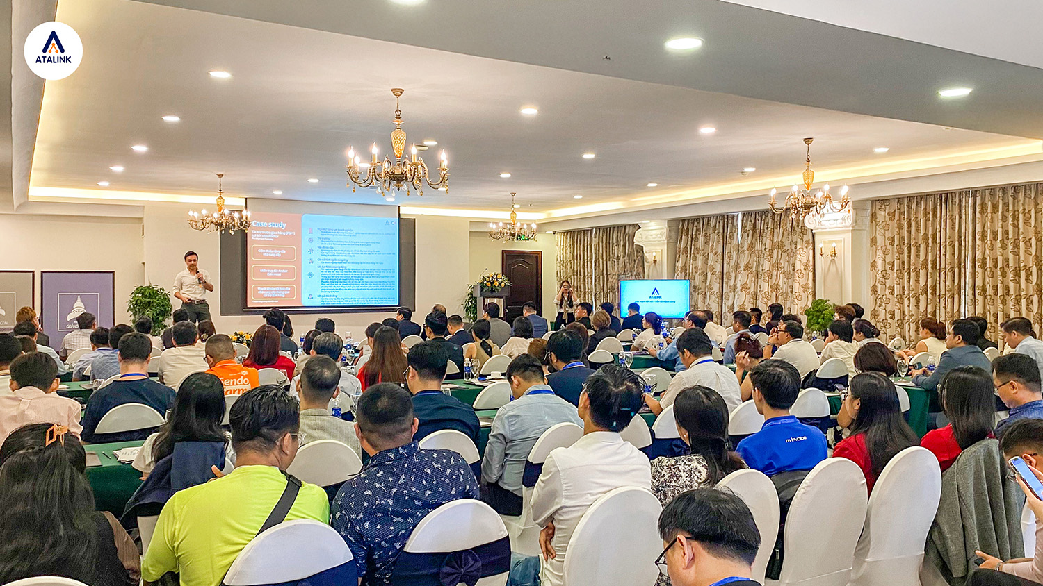 Ông Kimble Ngo (Partnership Director - TASConnect) chia sẻ về Chủ đề 2: "Giải pháp tối ưu vốn lưu động cho chuỗi cung ứng của DN"