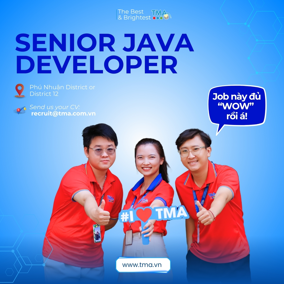 TMA tuyển dụng vị trí Senior Java Developer