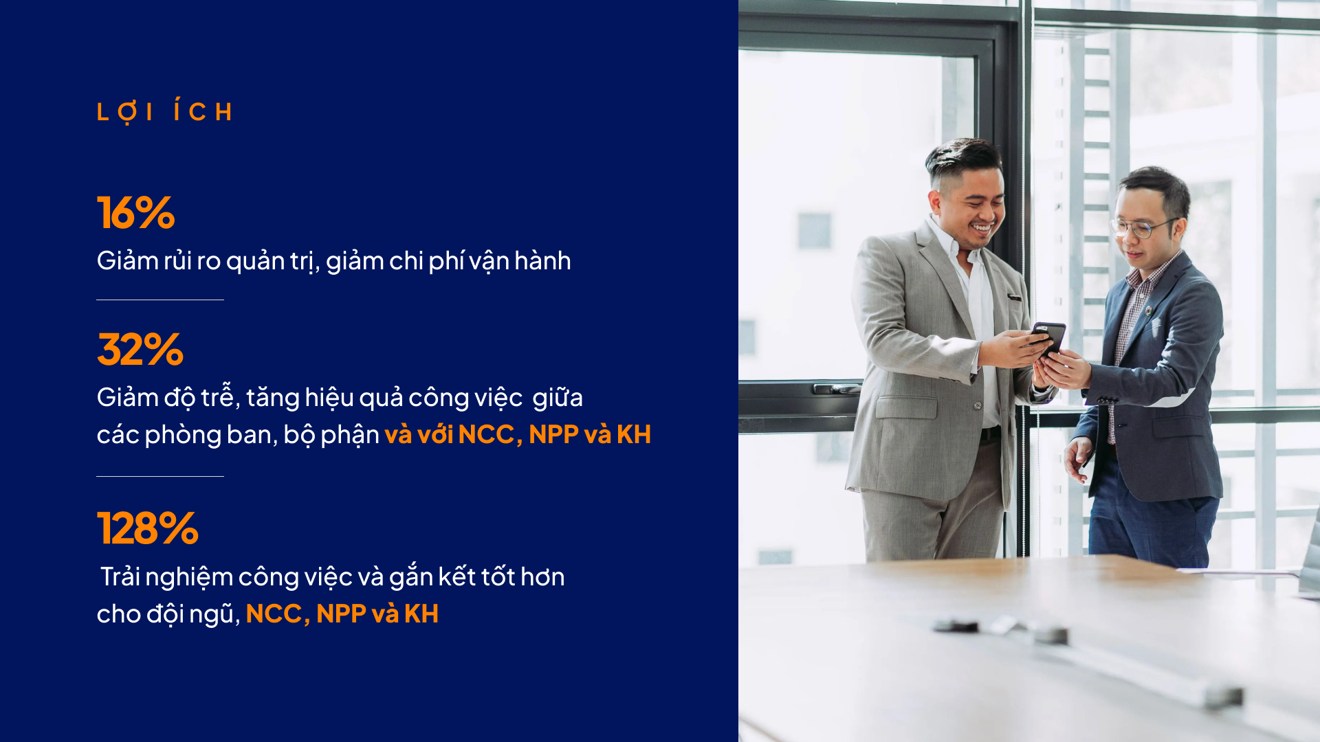 Lợi ích khi sử dụng Giải pháp quản trị chuỗi cung ứng hợp nhất Atalink