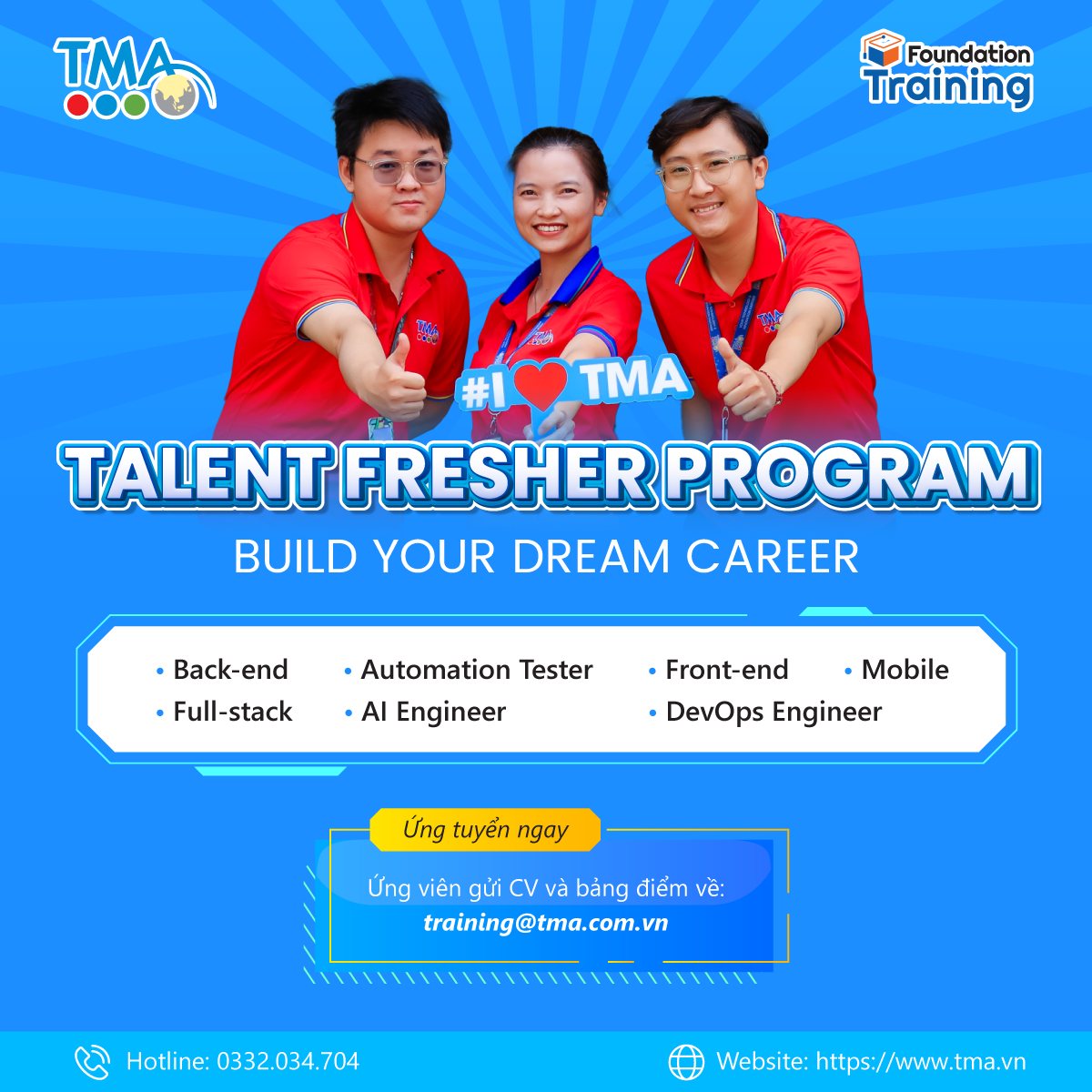 Chương trình TMA Talent Fresher Program