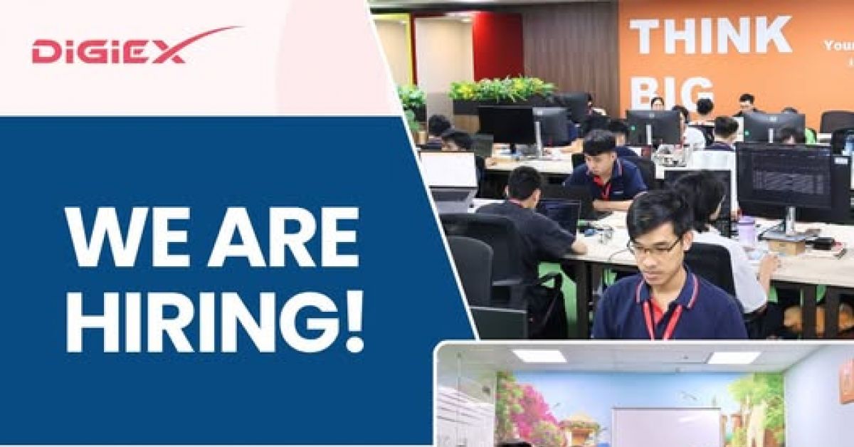 DigiEx Group tuyển dụng Front-end Intern và Back-end Intern | QTSC
