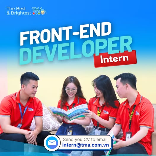 TMA is hiring Front-end Developer Intern