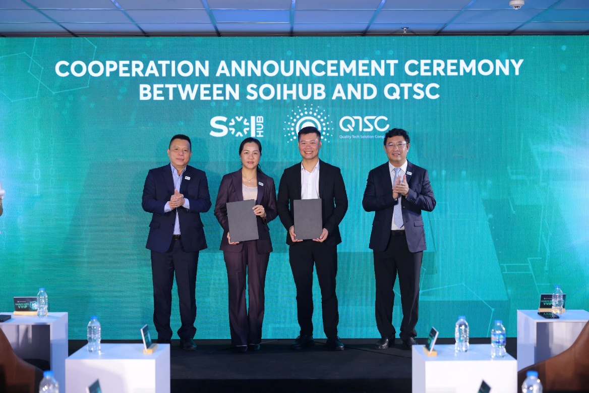 Công bố hợp tác chiến lược giữa QTSC và SoiHub
