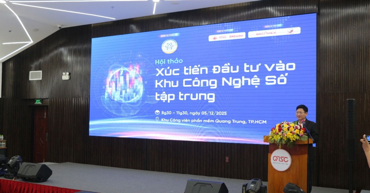 Hội thảo “Xúc tiến đầu tư vào Khu Công nghệ số tập trung” tạo động lực mới cho phát triển hệ sinh thái công nghệ số