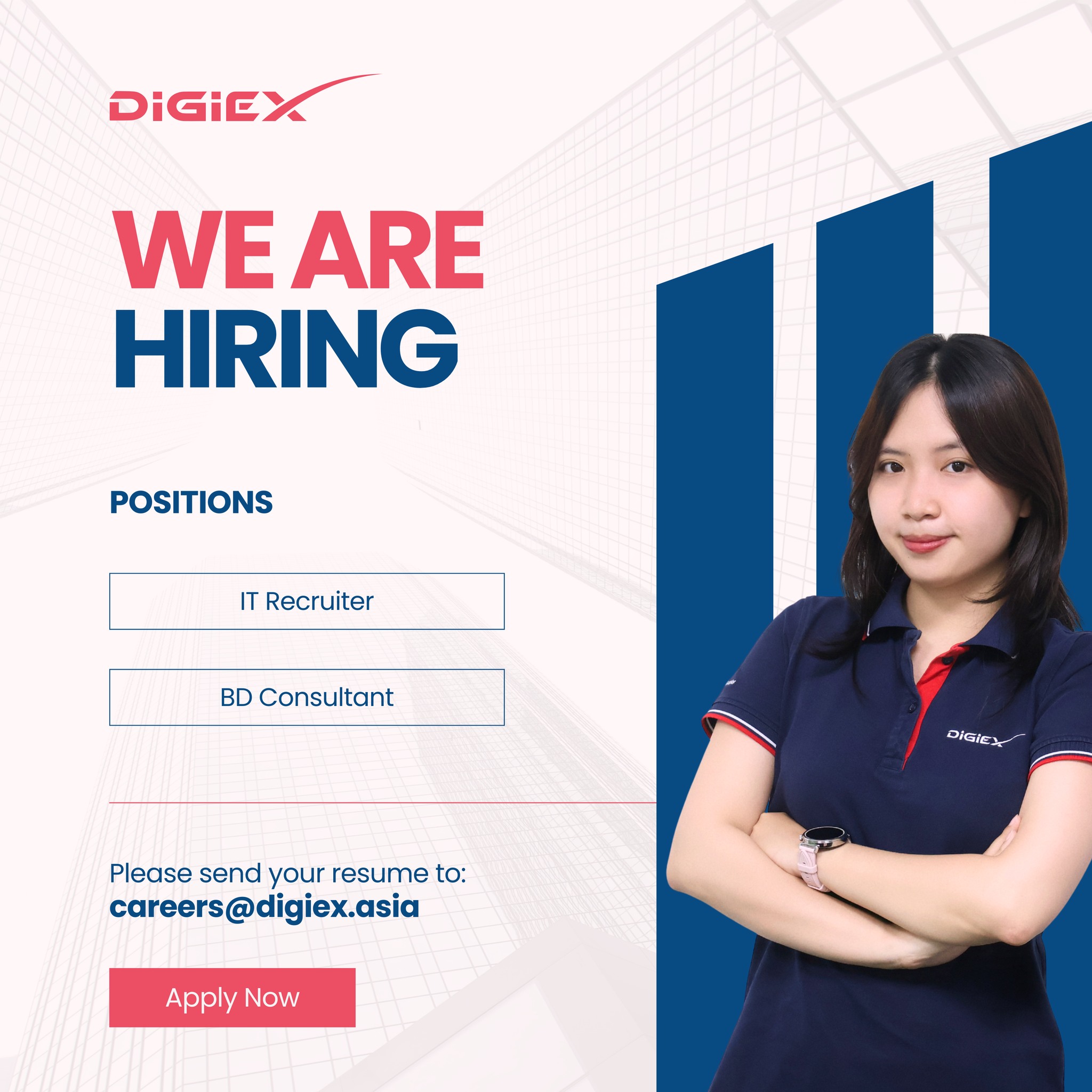 Job opportunities at DigiEx Group