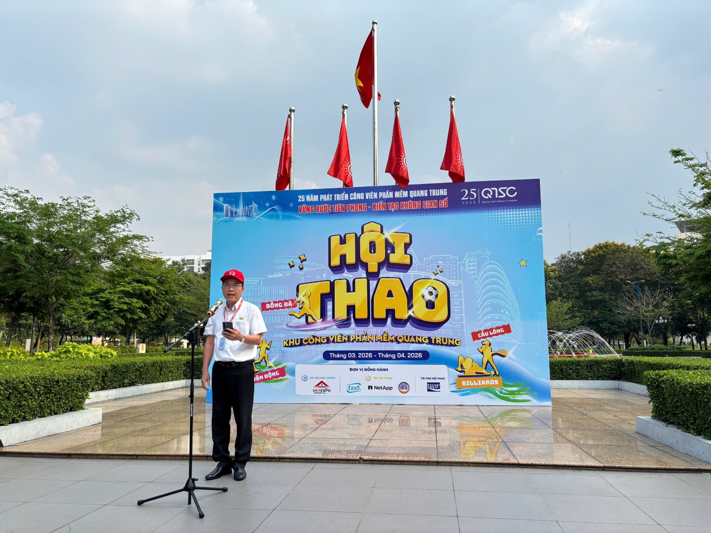 Khai mạc Hội thao Công viên phần mềm Quang Trung năm 2026