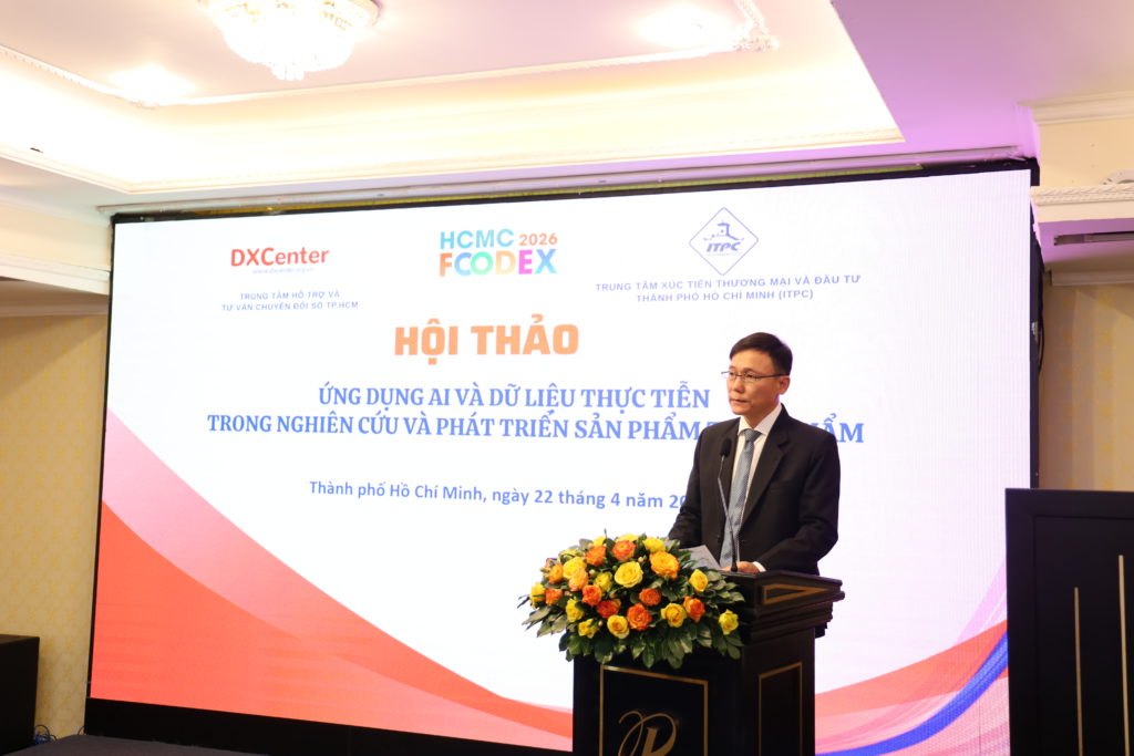 Hình 1: Ông Lê Anh Hoàng, Phó Giám đốc ITPC phát biểu khai mạc Hội thảo