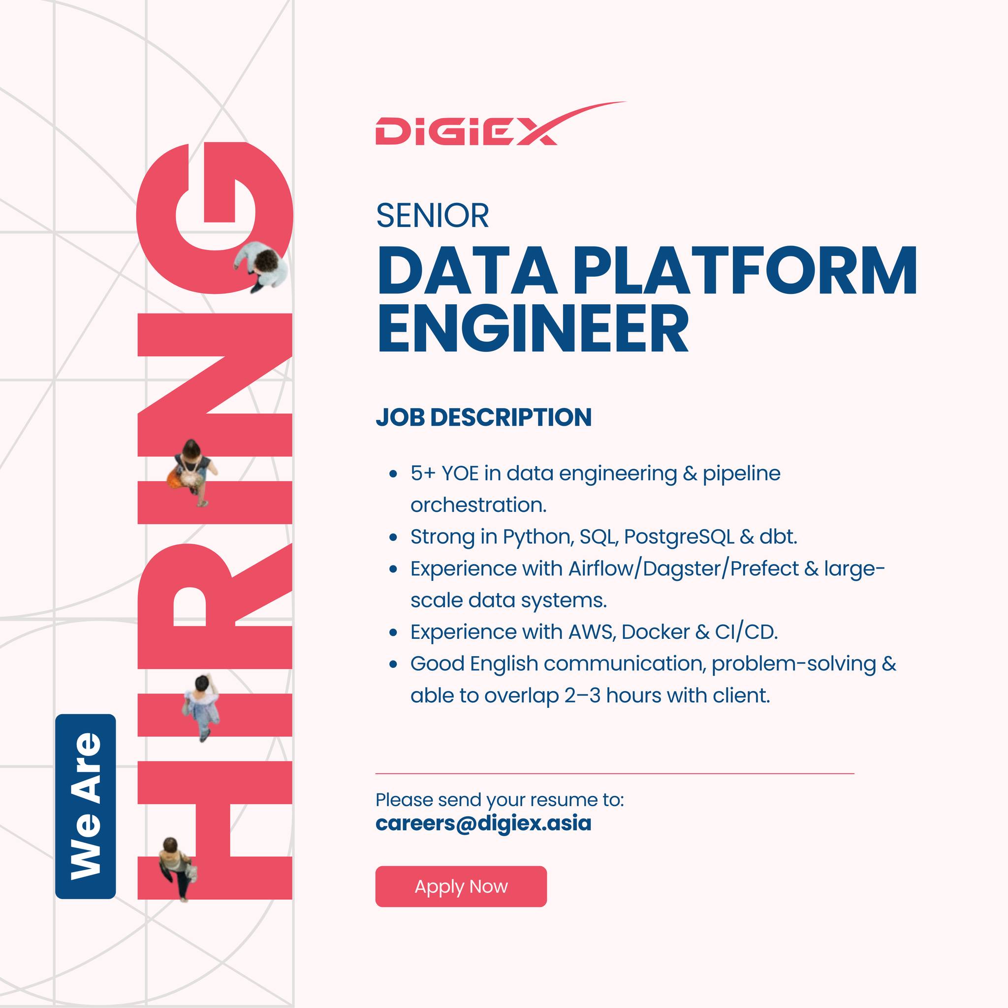 DigiEx tuyển dụng nhiều vị trí