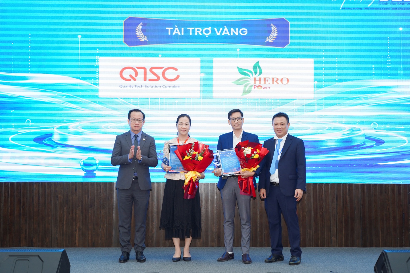 QTSC đồng hành cùng chương trình với danh vị Tài trợ vàng
