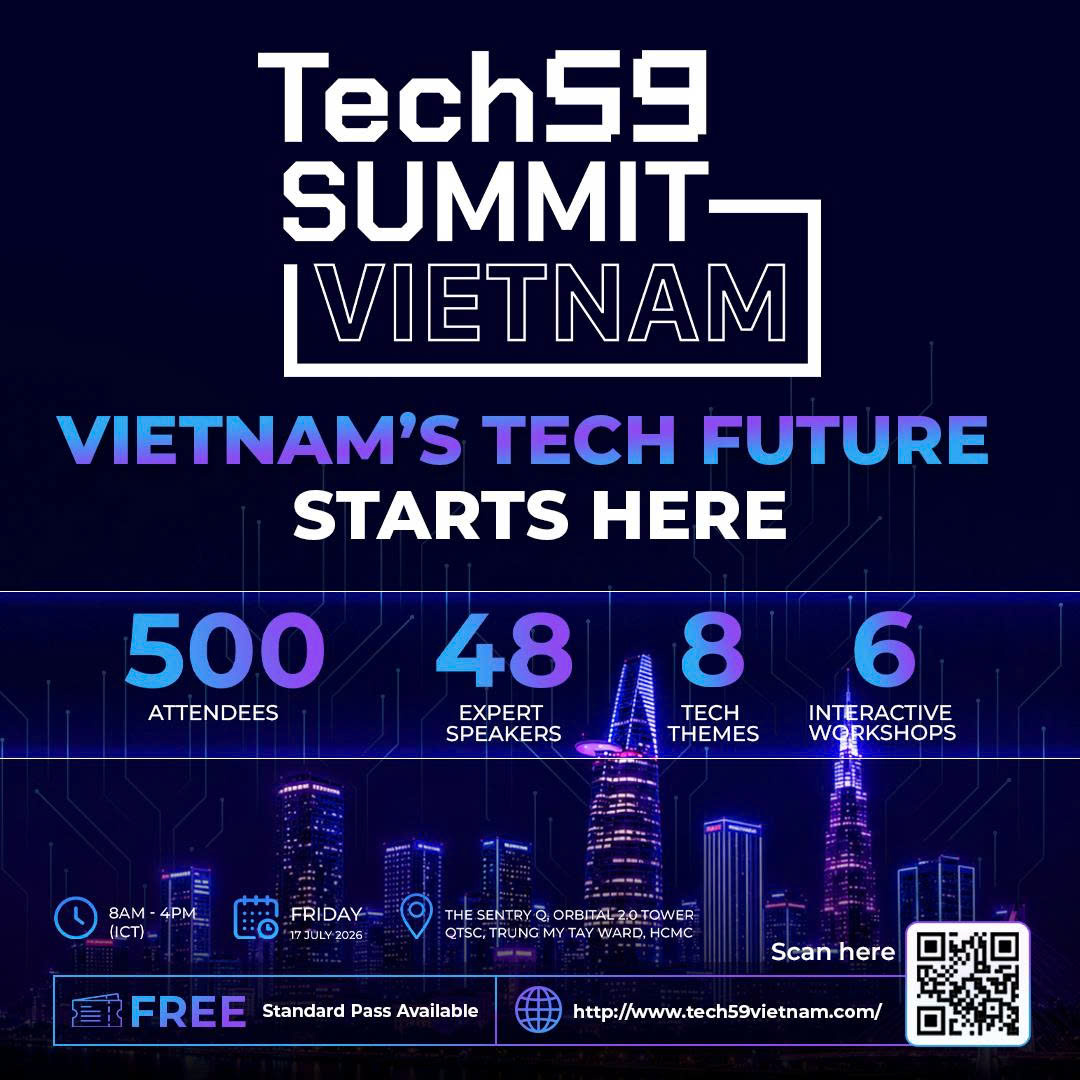 Invitation to attend TECH59 Summit Vietnam 2026