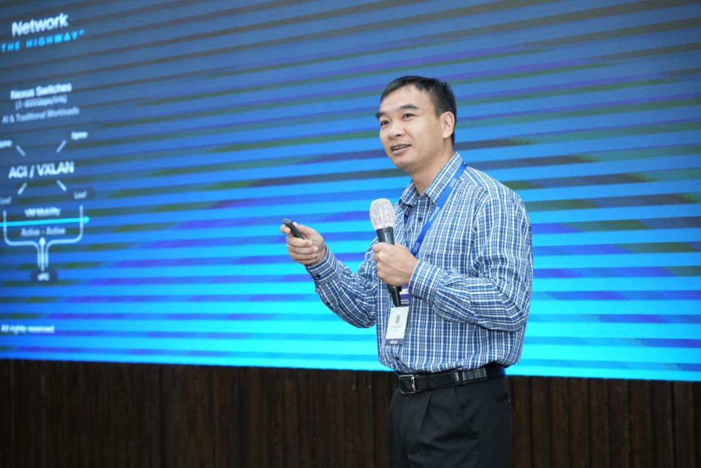 Ông Đặng Hồng Minh – Solution Engineer Cisco Vietnam: “Xây dựng hạ tầng sẵn sàng cho AI – Nền tảng bảo mật và bền vững cho dữ liệu chủ quyền”