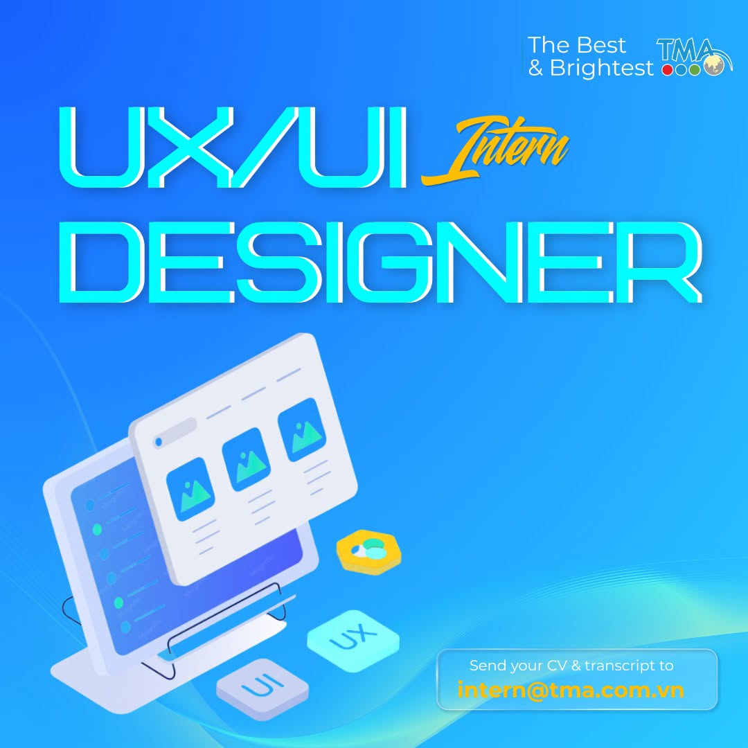 TMA tuyển dụng thực tập thiết kế UX/UI