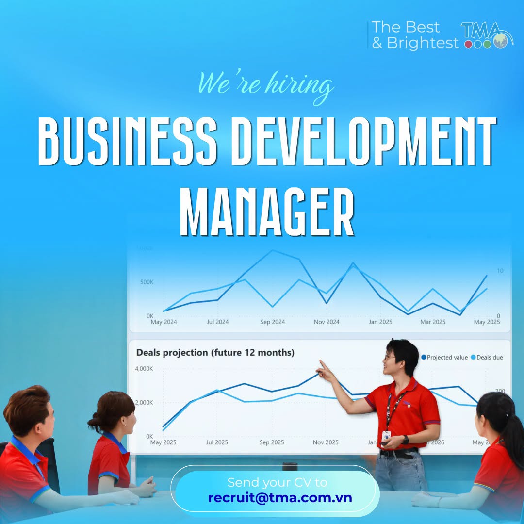 TMA is hiring Business Development Manager