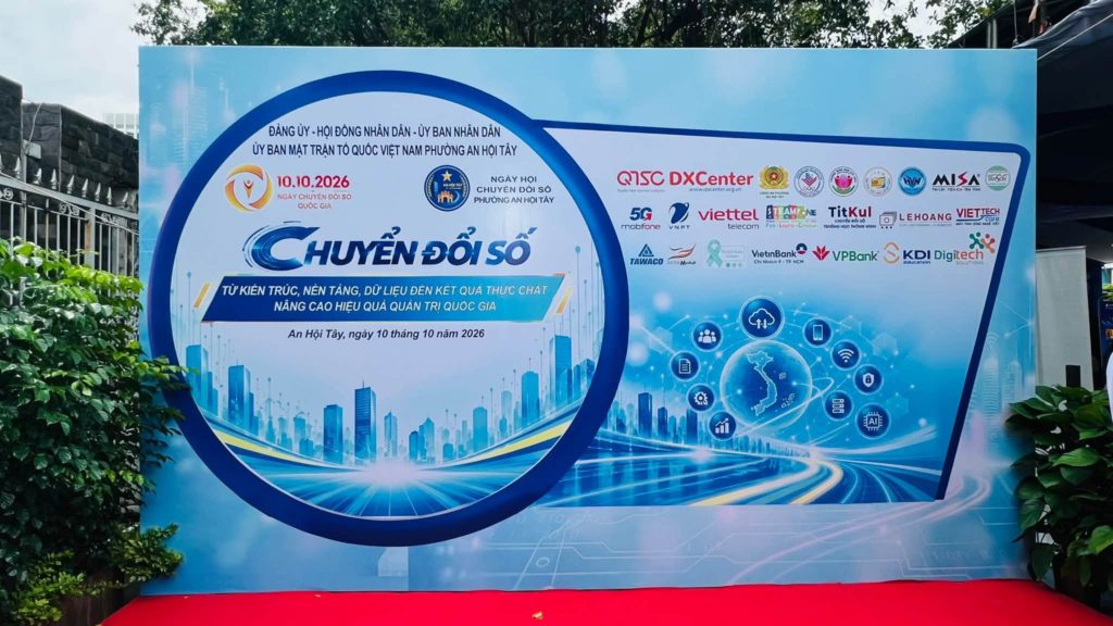 DXCenter và QTSC đồng hành cùng phường An Hội Tây thúc đẩy chuyển đổi số