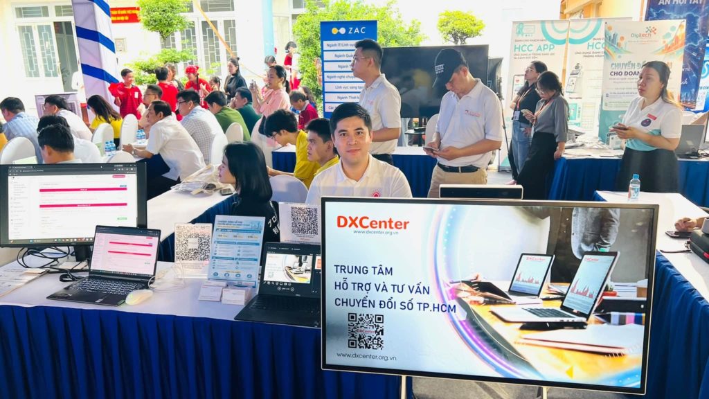 DXCenter và QTSC đồng hành cùng phường An Hội Tây thúc đẩy chuyển đổi số