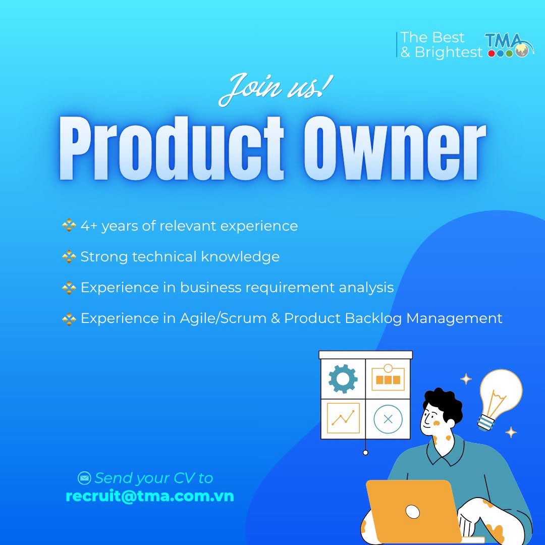 TMA tuyển dụng vị trí Product Owner